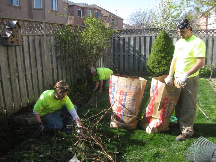 Maintenance team at work
