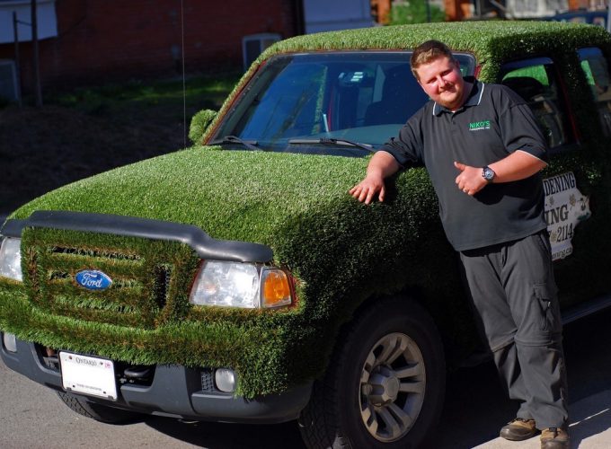 niko's gardening turf van and greg