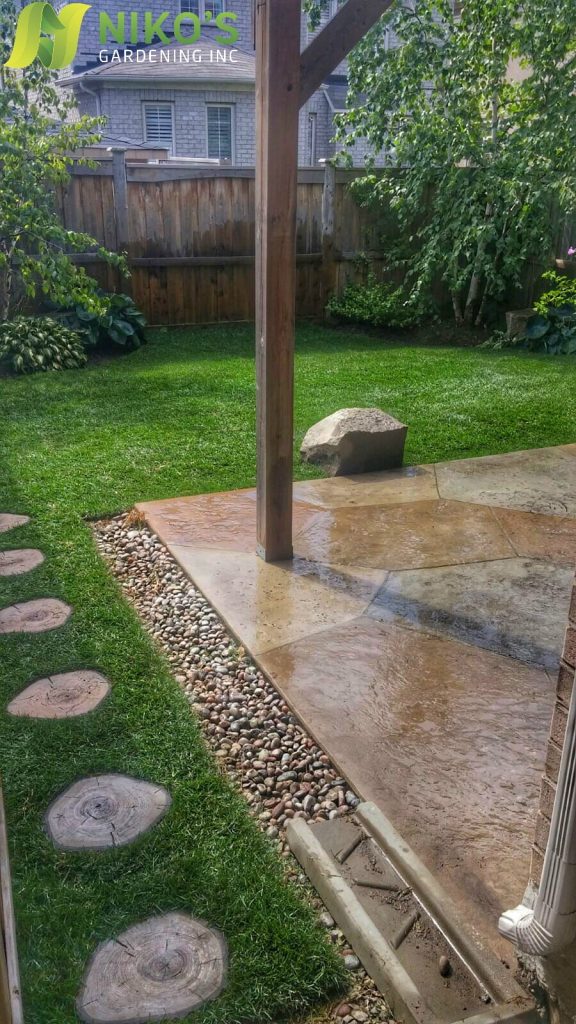 interlock and sodding installation Toronto