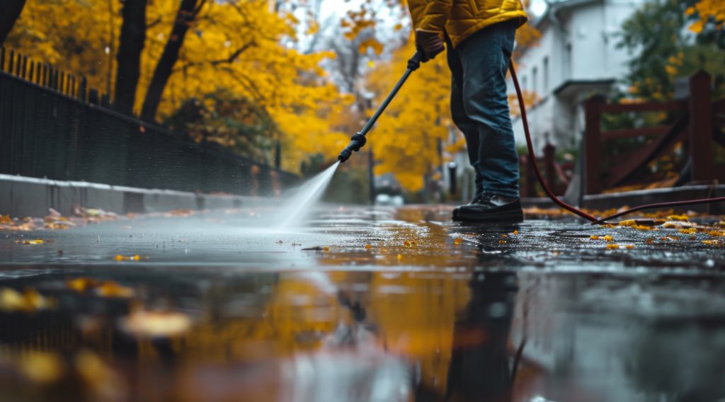 power washing